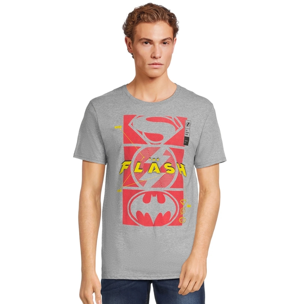 The flash man's T-shirt Breathable Cotton